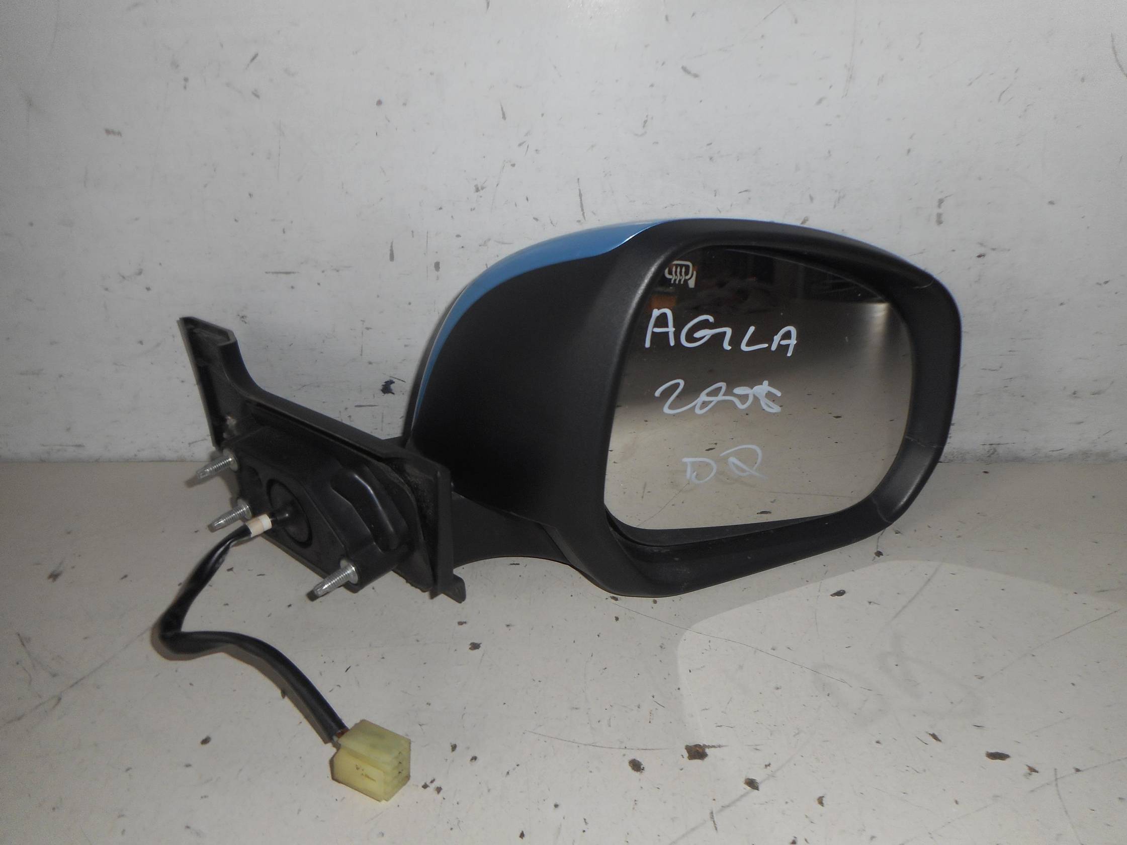 Retrovisore est. regolaz. elettr. dx.